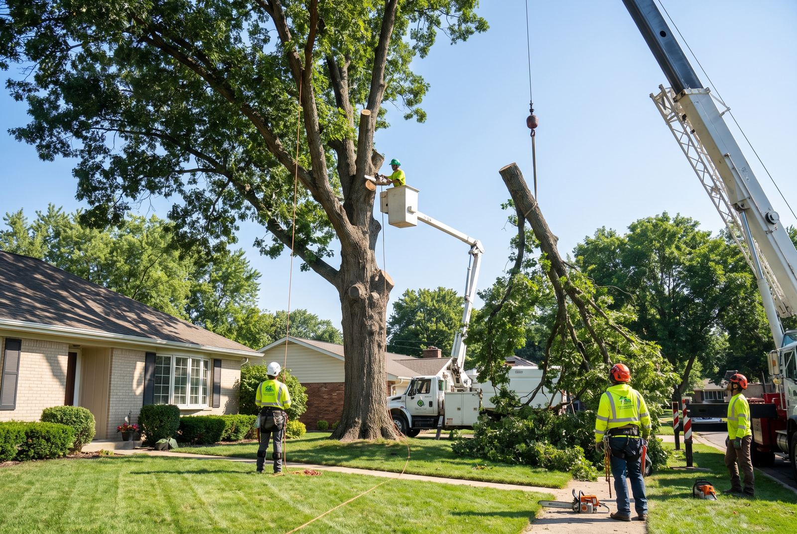 Tree removal crew Wilmington