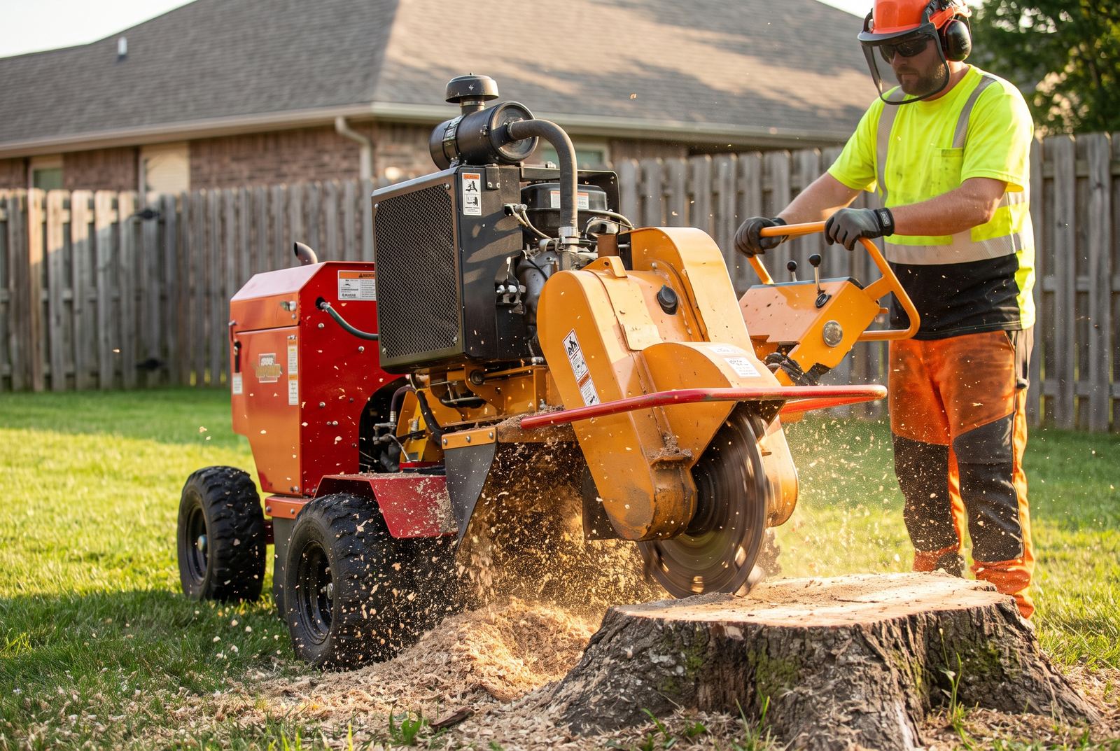 Stump Grinding in Wilmington, NC
